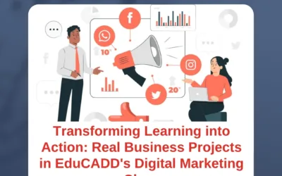 Transforming Learning into Action: Real Business Projects in EduCADD’s Digital Marketing Class