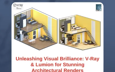 Unleashing Visual Brilliance: V-Ray & Lumion for Stunning Architectural Renders