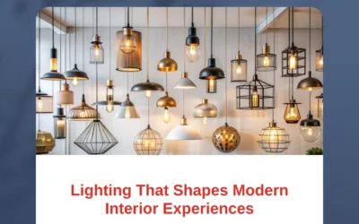 Lighting That Shapes Modern Interior Experiences
