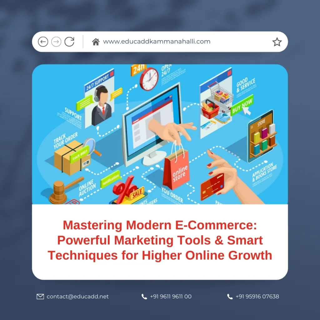 Modern E-commerce Marketing Tools